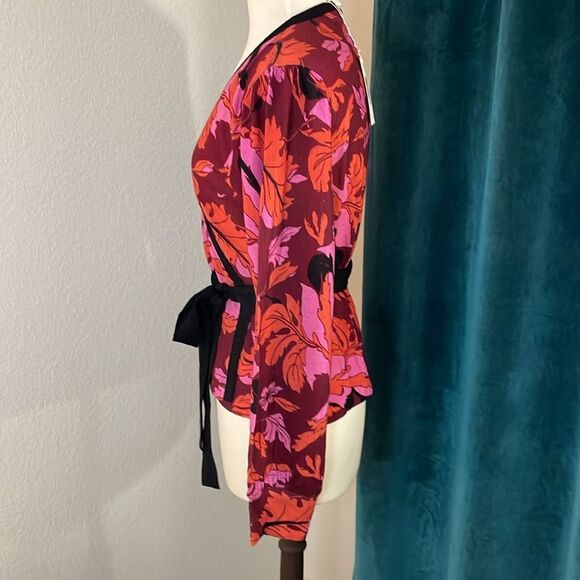 DIANE VON FURSTENBERG New Silver Wool Sweater | size L | NWT - Picture 6 of 11